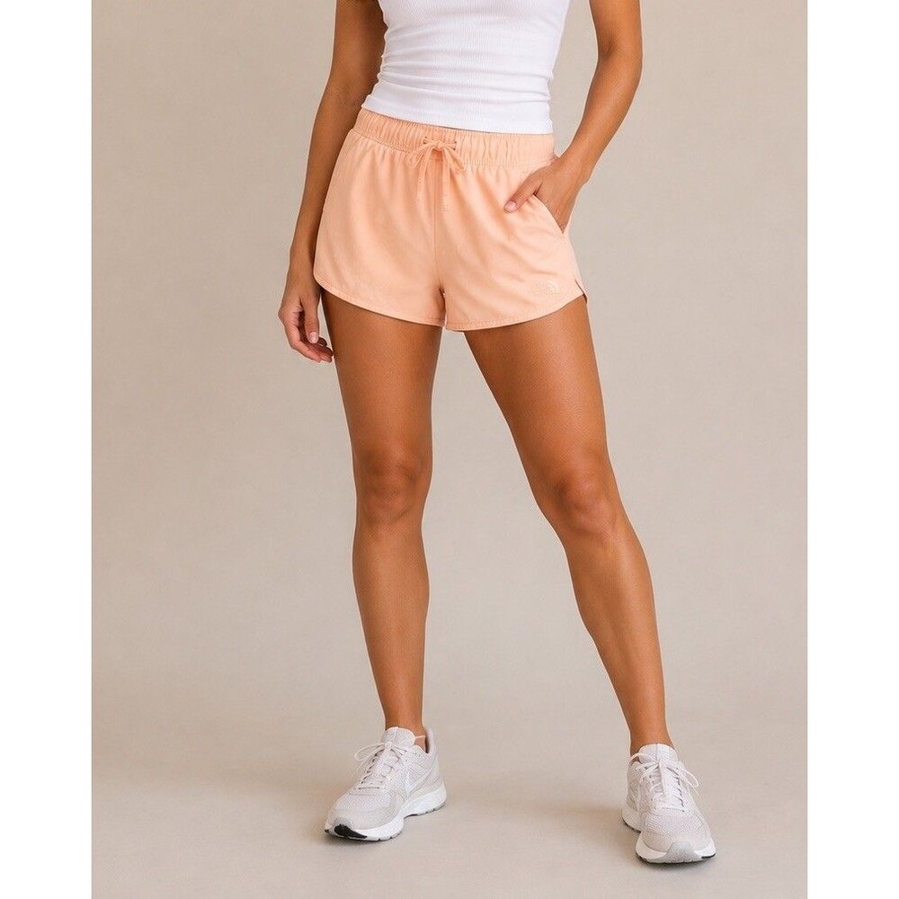 The North Face Women’s Shorts Pink M Elastic Waist Casual Athleisure Gorpcore